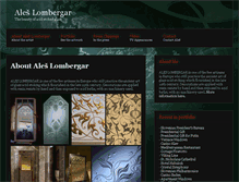 Tablet Screenshot of aleslombergar.com